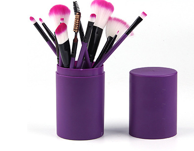 12 Piece Makeup Brushes Set