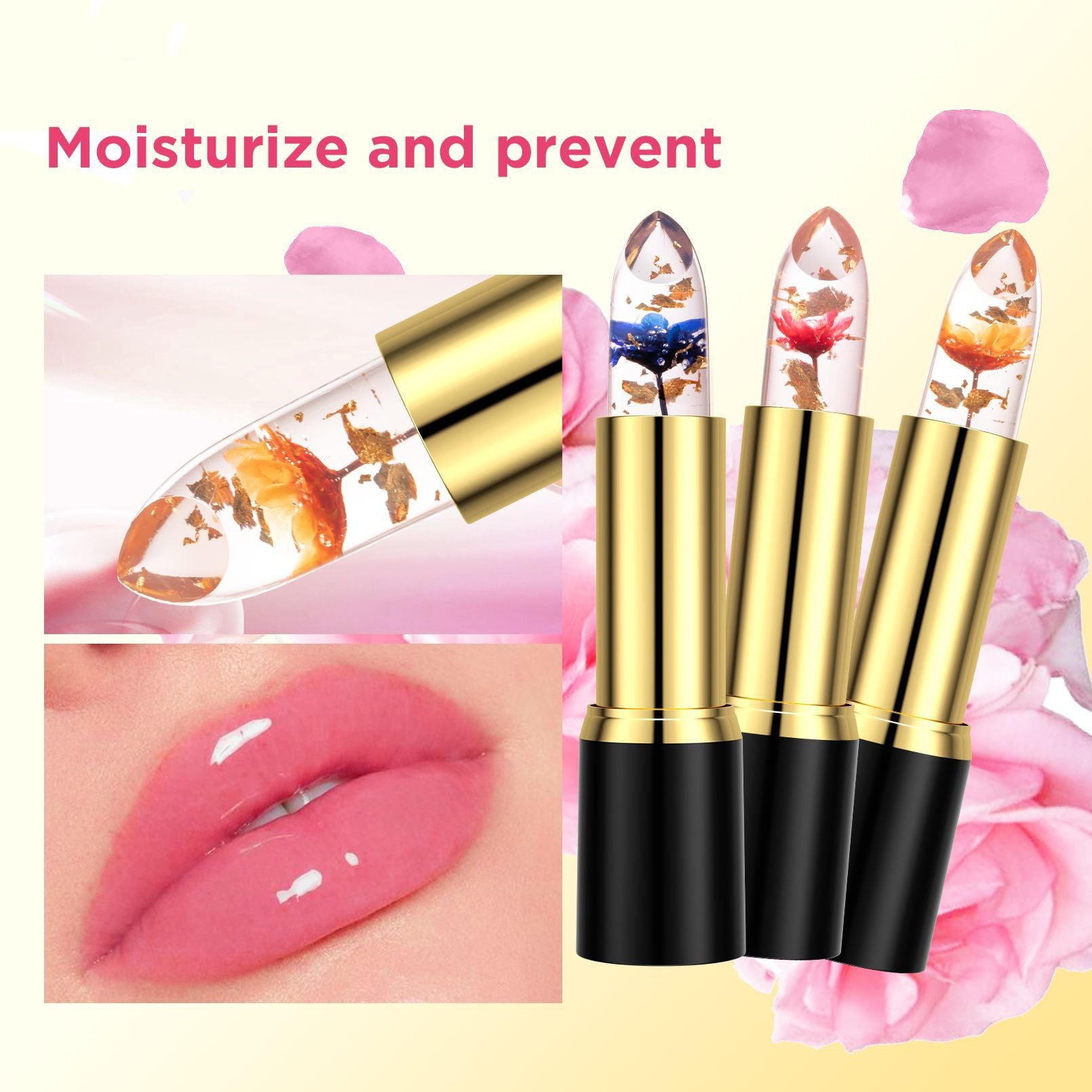 Jelly Flowers Magic Lipstick