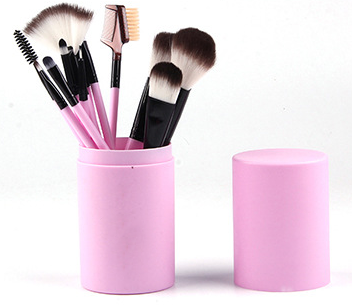 12 Piece Makeup Brushes Set