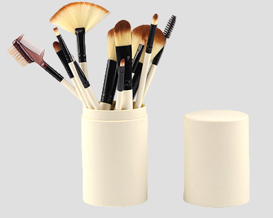 12 Piece Makeup Brushes Set