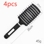 Hairbrush Anti Klit Brushy Haarborstel