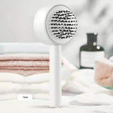 Anti-Static Airbag Massage One-key Self-cleaning Curly Hair Brush