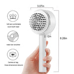 Anti-Static Airbag Massage One-key Self-cleaning Curly Hair Brush