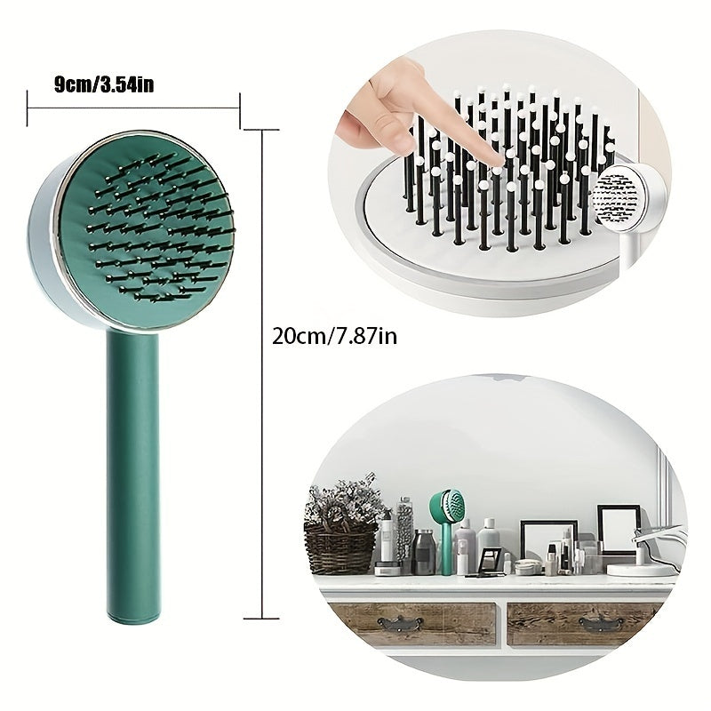 Self-cleaning Hair Brush