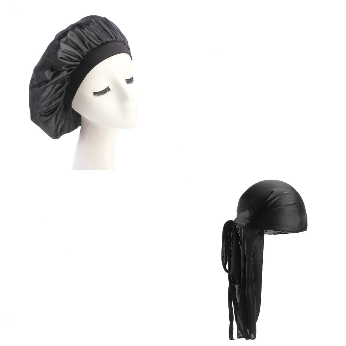Durag & Bonnet Sleeping combination Set