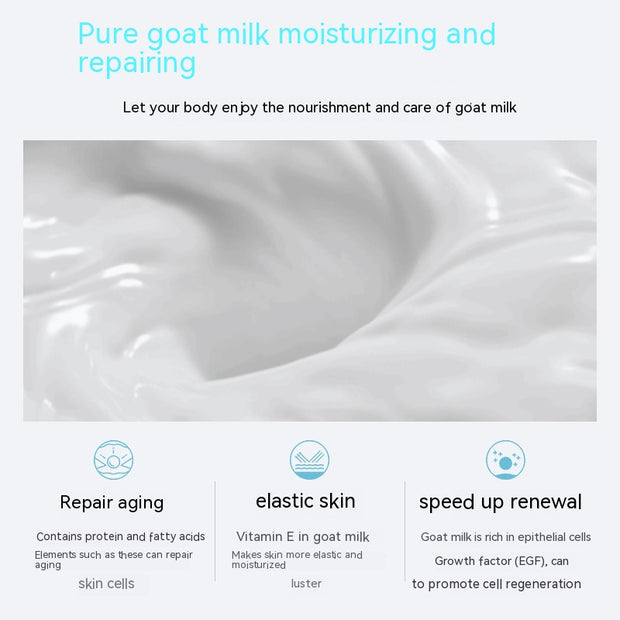 Goat's Milk Nicotinamide Skin Rejuvenation Shower Gel