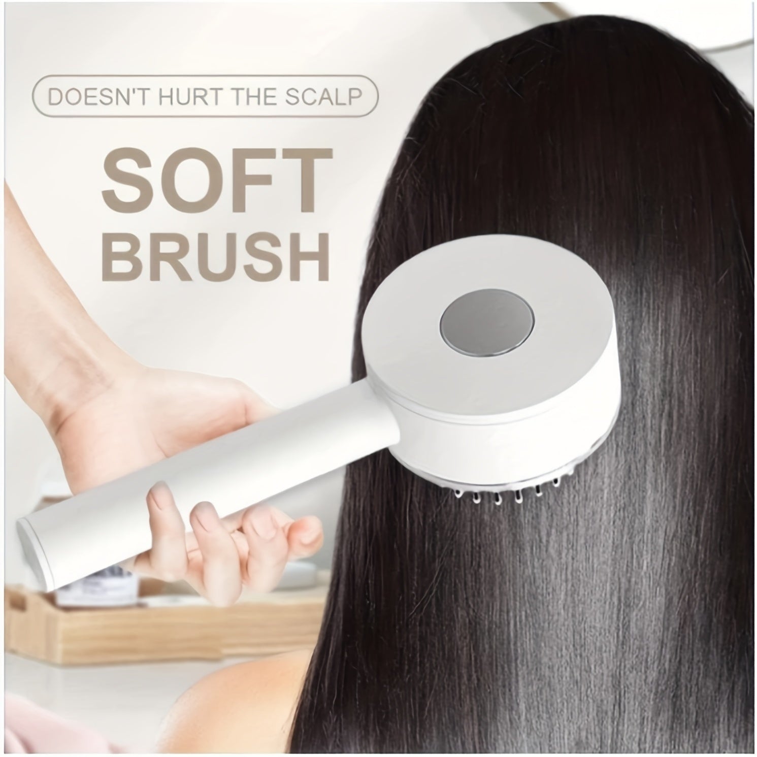 Self-cleaning Hair Brush