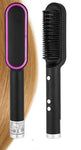 New 2 In 1 Hair Straightener Hot Comb Negative Ion Curling Tong Dual-purpose Electric Hair Brush