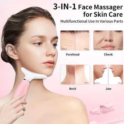 RadiantPulse – 3-in-1 Face Massager
