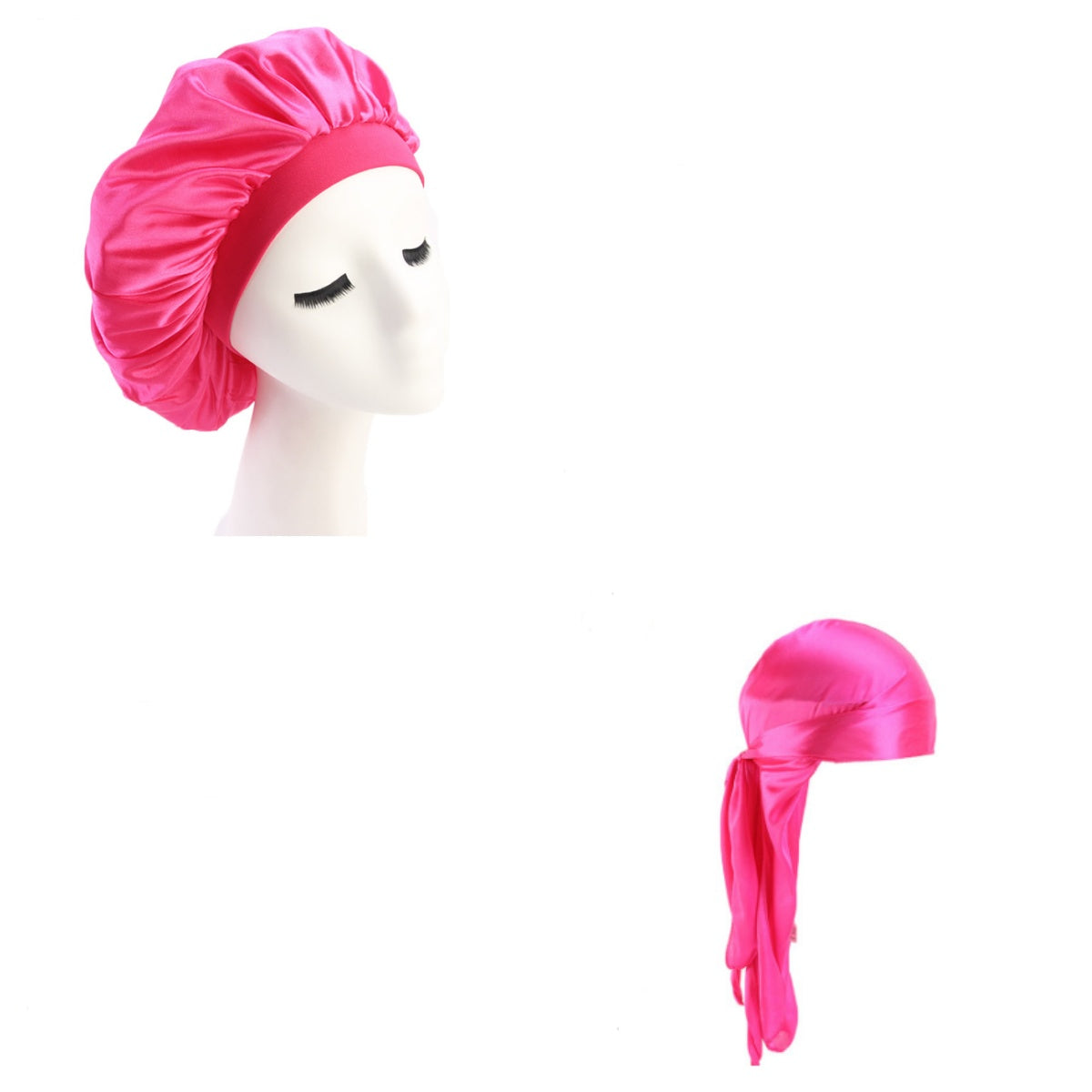Durag & Bonnet Sleeping combination Set