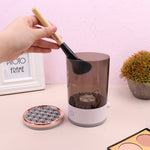 Portable Electric Makeup Brush Cleaner Machine